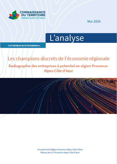 couverture étude entreprises à potentiel Provence-Alpes-Côte d'Azur