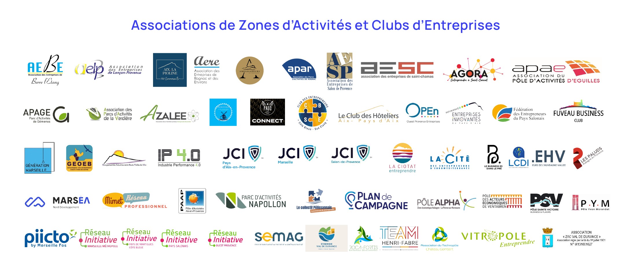Asso ZA et Clubs Entreprises