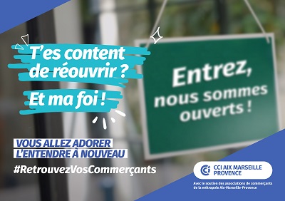 Campagne soutien réouverture commerces 