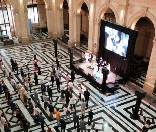 Le Palais de la Bourse accueille le 1er événement du Syndicat des Activités événementielles