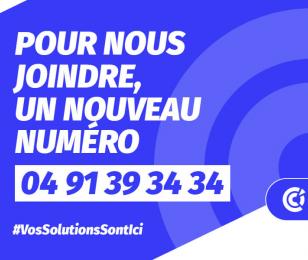 Nouveau numéro de téléphone de la CCIAMP