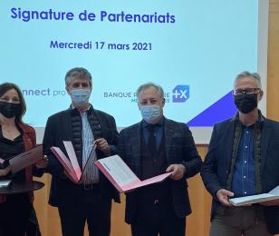 Deux partenariats pour accompagner le financement des entreprises 