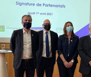 Trois nouvelles conventions pour stimuler le tissu local 