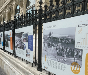 Exposition 100 ans aéroport Marseille Provence 