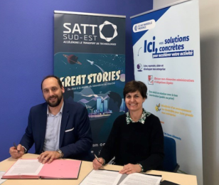 Signature partenariat SATT