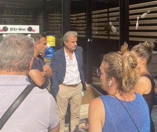 emeutes marseille centre ville cciamp jean luc chauvin auprès des commerçants