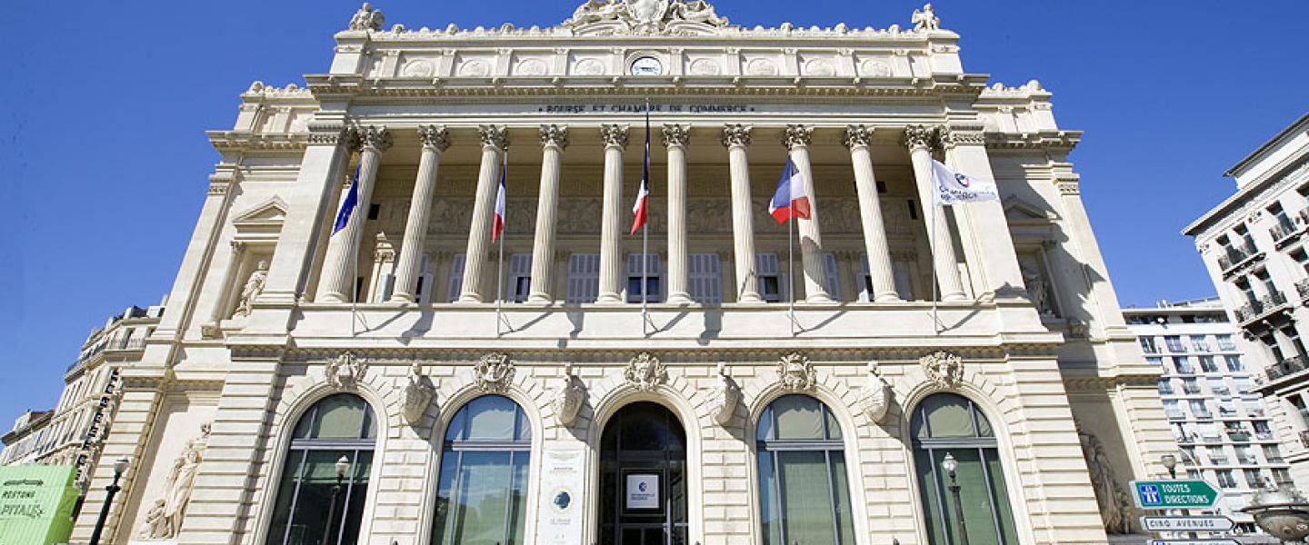façade palais de la bourse marseille