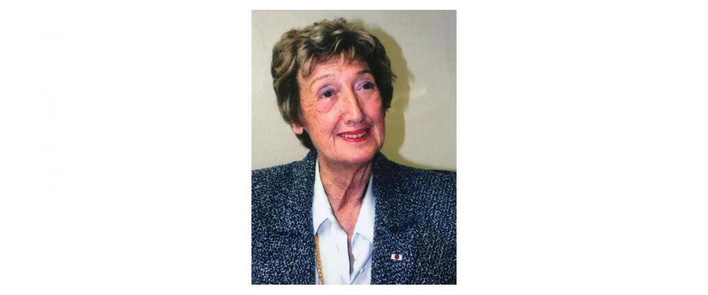 Disparition d'une pionnière