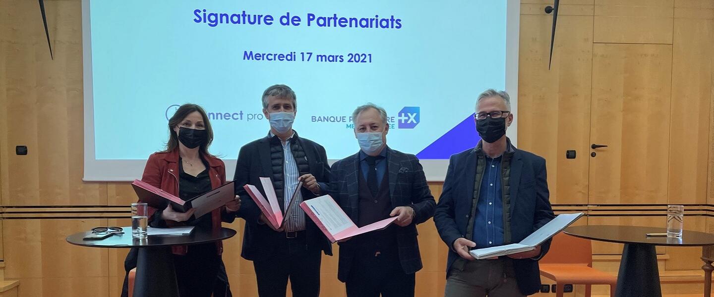 Deux partenariats pour accompagner le financement des entreprises 