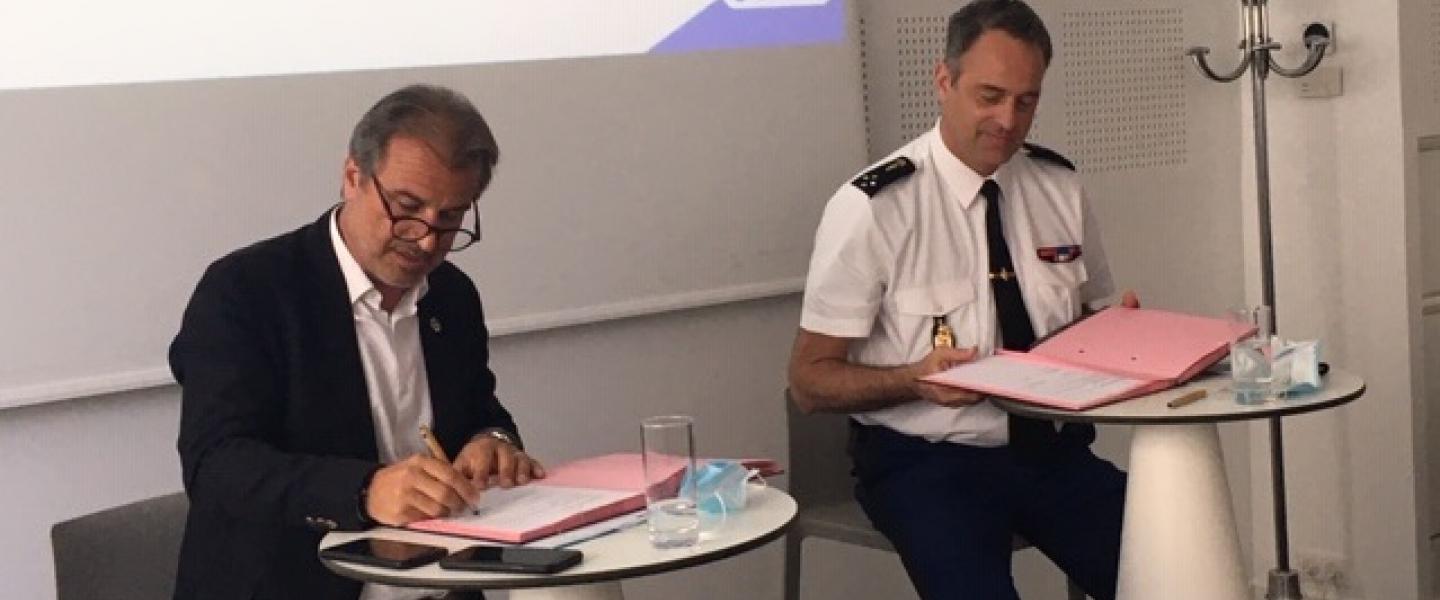 Un partenariat en faveur de la sécurité des commerces et entreprises 