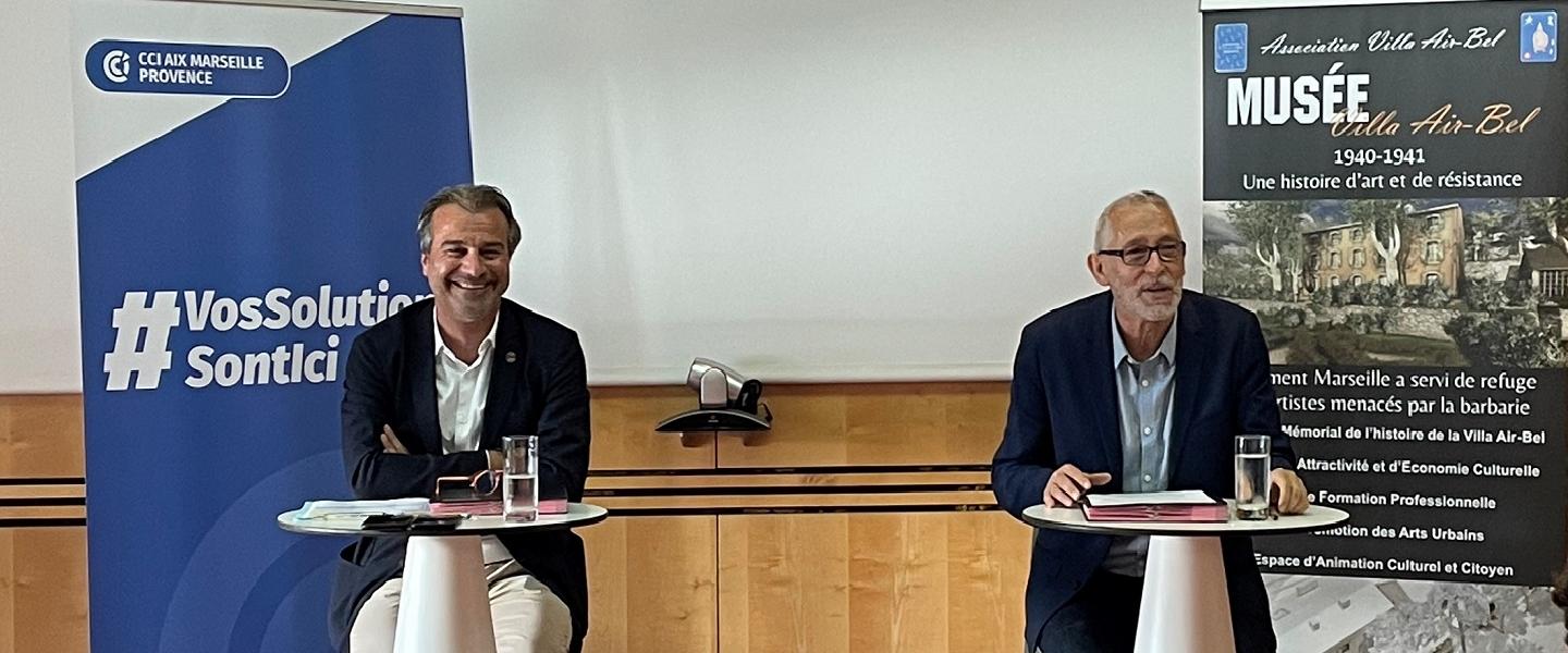 La Chambre engagée aux côtés de Villa Air-Bel