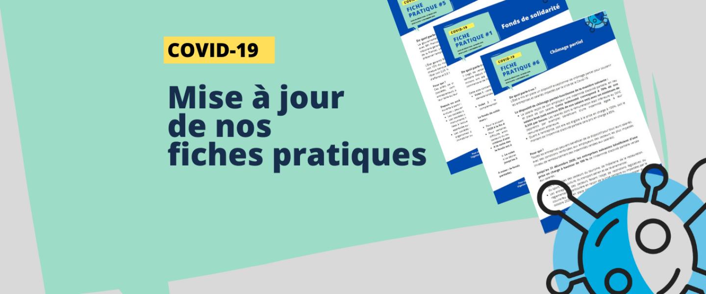 Mise à jour de nos fiches pratiques 3