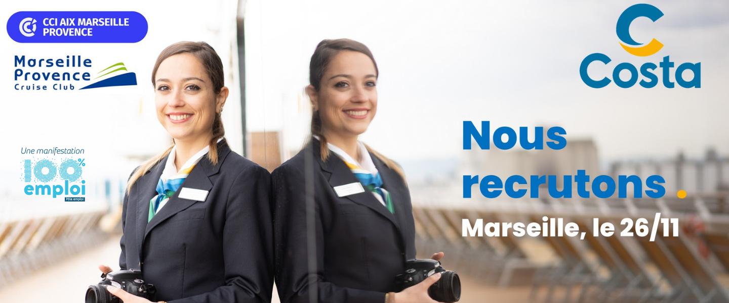Costa Croisières : opération recrutement