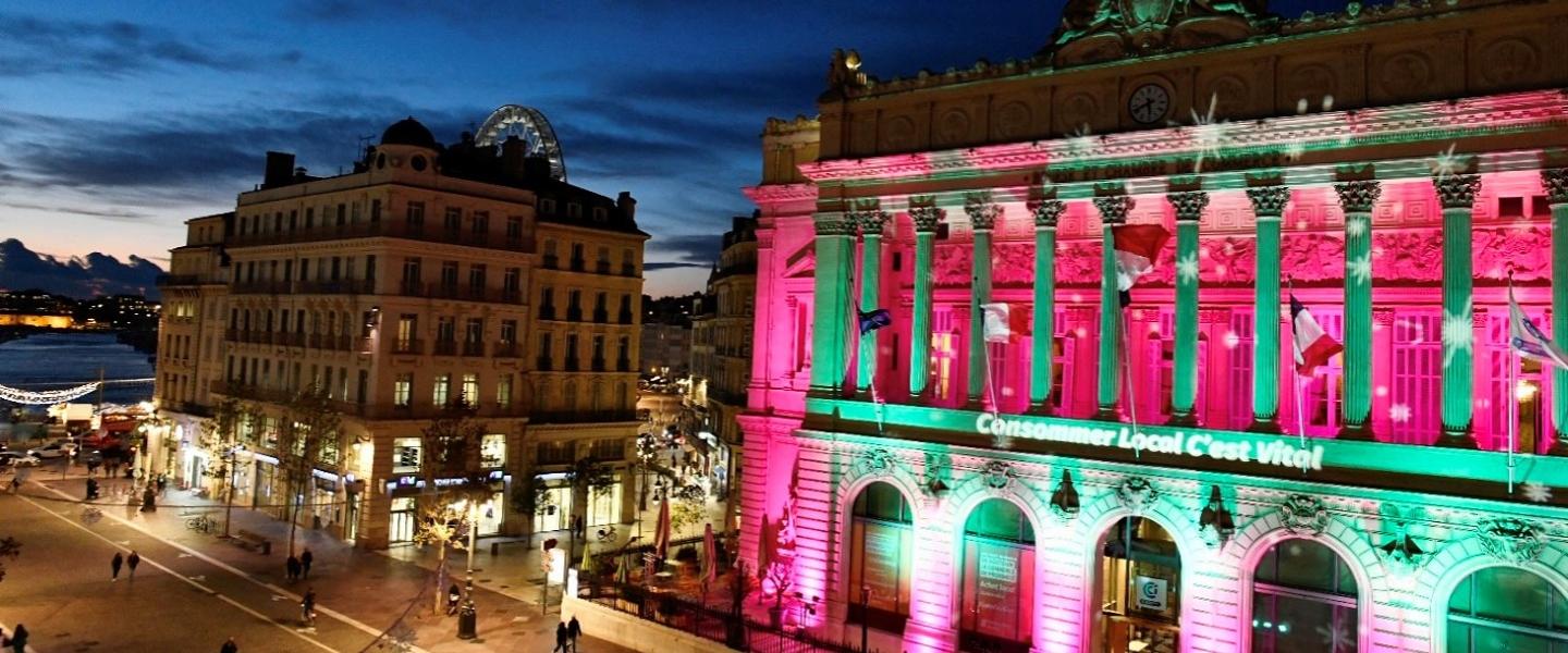 Illuminations Palais Noël 2021