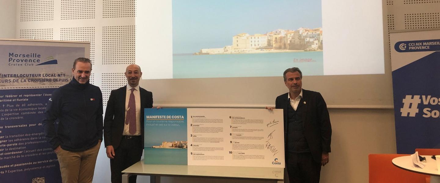 Costa Croisière manifeste