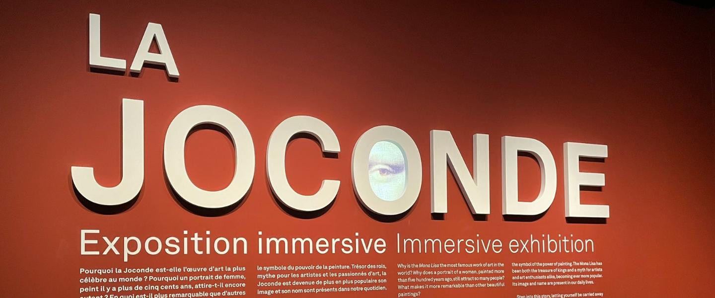 La Joconde immersive : top départ