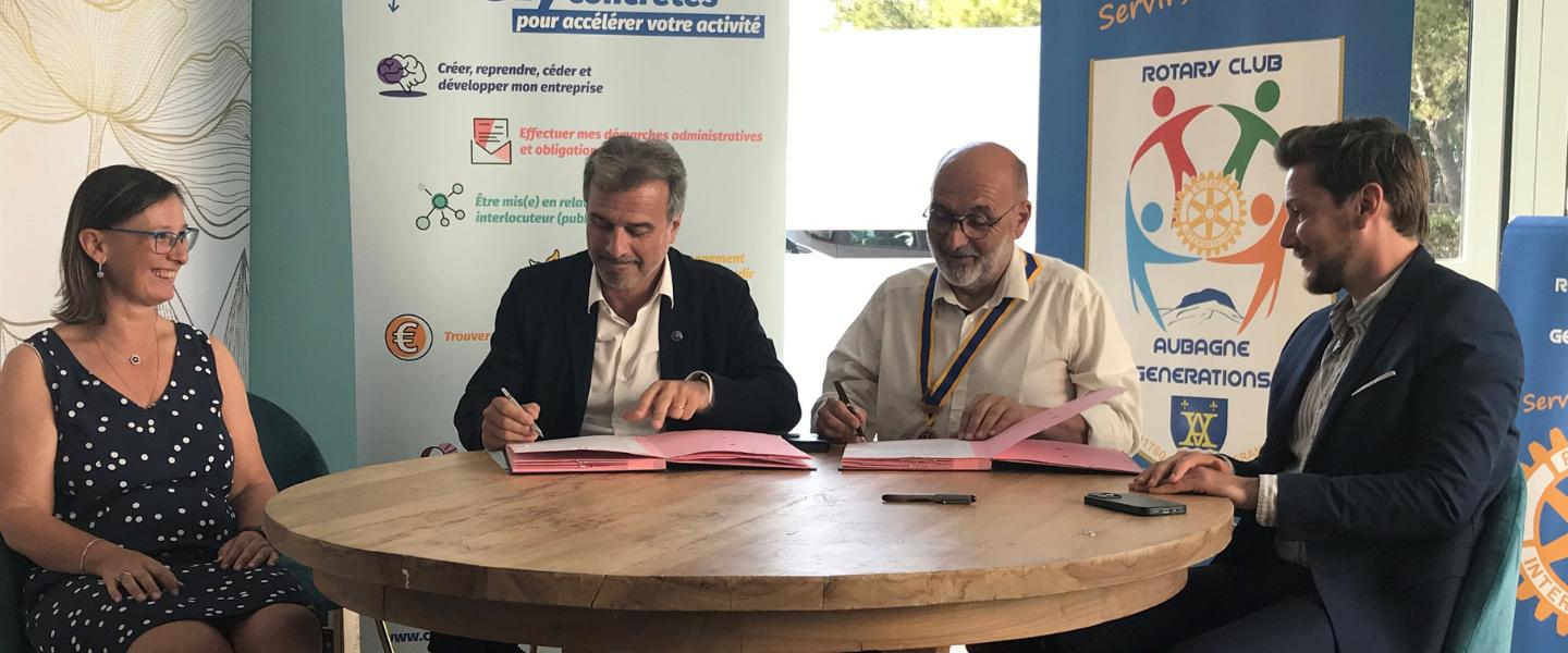 Partenariat Rotary Club Aubagne