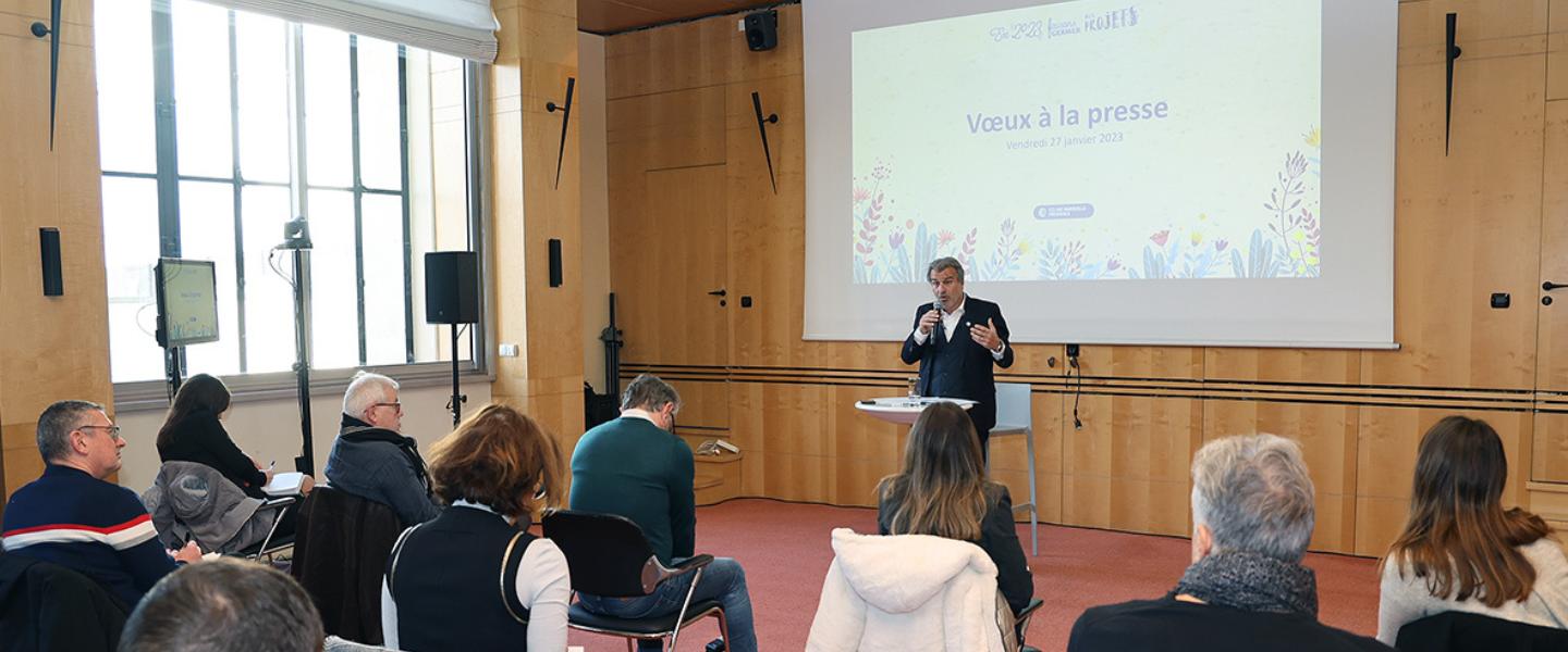 Voeux à la presse 2023