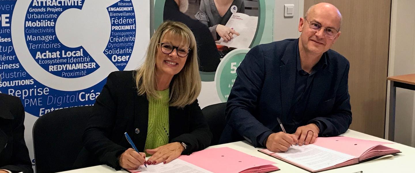 signature convention Pôle emploi Salon