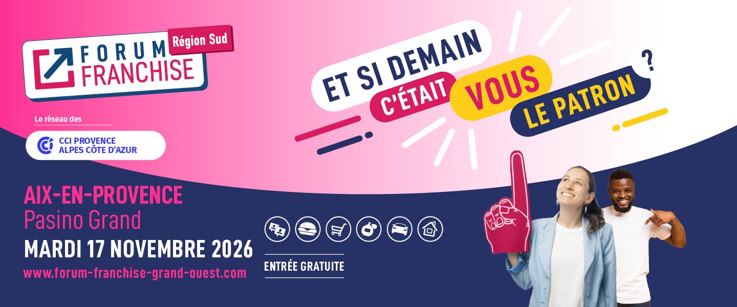 forum franchise région sud 2026-2