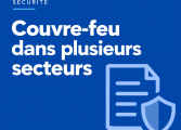 Couvre-feu dans plusieurs secteurs carre