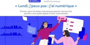 Visuel agenda Google Ateliers numériques PACA CCI