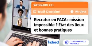 Webinaire Indeed Recruter en Paca CCI Aix Marseille Provence